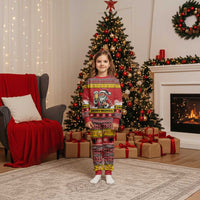 Personalized Germany Christmas Pajama Set Santa Claus Merry Beermas - Wonder Print Shop