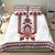 Ukraine Unity Day Bedding Set The Trident With Folk Pattern - Wonder Print Shop