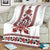 Ukraine Unity Day Blanket The Trident With Folk Pattern