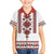 Ukraine Unity Day Family Matching Puletasi and Hawaiian Shirt The Trident With Folk Pattern - Wonder Print Shop