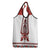 Ukraine Unity Day Grocery Bag The Trident With Folk Pattern