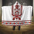 Ukraine Unity Day Hooded Blanket The Trident With Folk Pattern