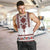 Ukraine Unity Day Men Tank Top The Trident With Folk Pattern