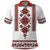 Ukraine Unity Day Polo Shirt The Trident With Folk Pattern - Wonder Print Shop