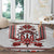 Ukraine Unity Day Round Carpet The Trident With Folk Pattern