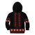 Red Ukraine Folk Patterns Kid Hoodie - Wonder Print Shop