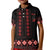 Red Ukraine Folk Patterns Kid Polo Shirt - Wonder Print Shop