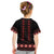 Red Ukraine Folk Patterns Kid T Shirt - Wonder Print Shop