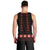 Red Ukraine Folk Patterns Men Tank Top