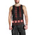 Red Ukraine Folk Patterns Men Tank Top