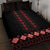 Red Ukraine Folk Patterns Quilt Bed Set - Wonder Print Shop