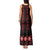 Red Ukraine Folk Patterns Tank Maxi Dress - Wonder Print Shop