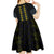 Yellow Ukraine Folk Patterns Kid Short Sleeve Dress - Wonder Print Shop