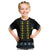 Yellow Ukraine Folk Patterns Kid T Shirt - Wonder Print Shop