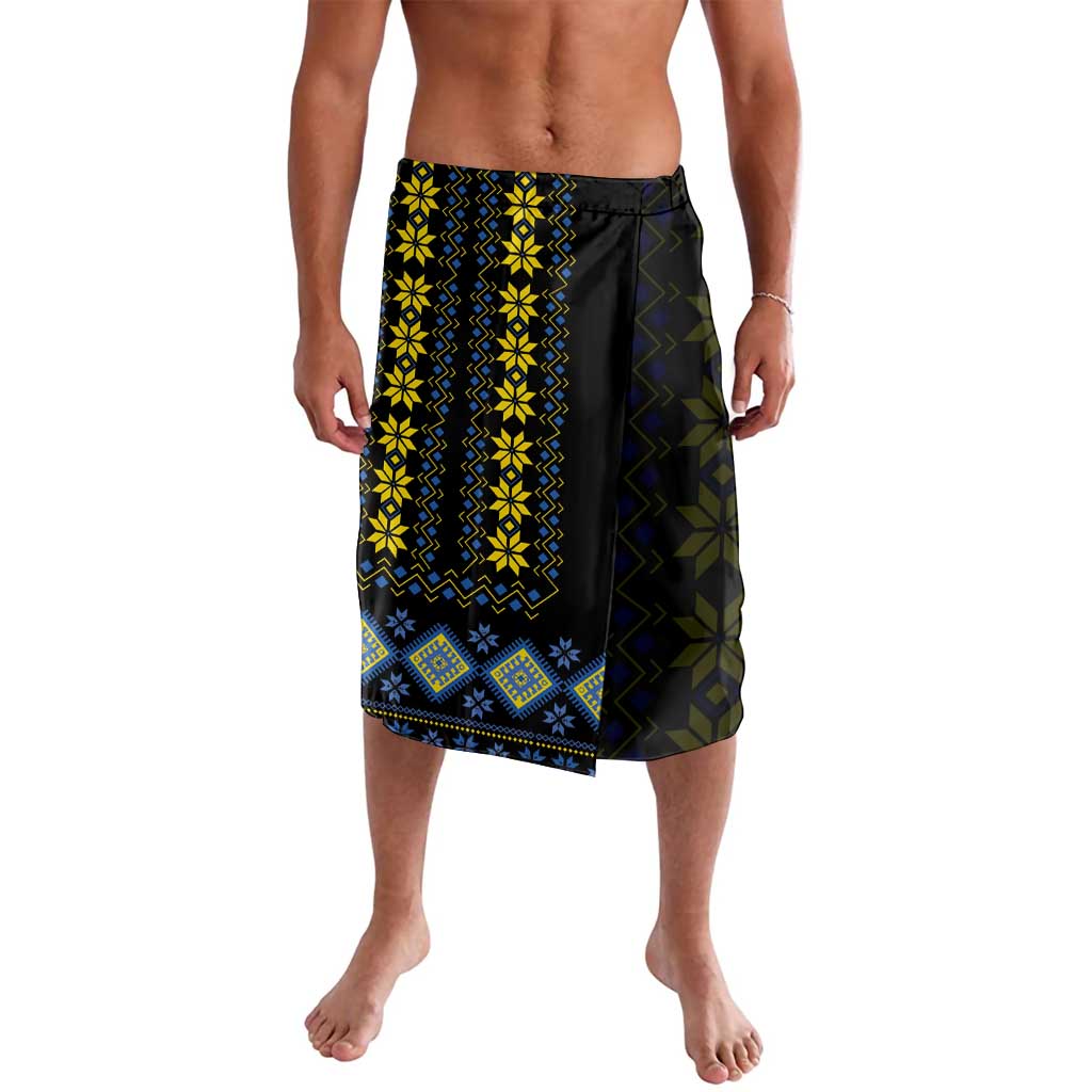 Yellow Ukraine Folk Patterns Lavalava - Wonder Print Shop