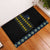 Yellow Ukraine Folk Patterns Rubber Doormat - Wonder Print Shop