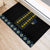 Yellow Ukraine Folk Patterns Rubber Doormat - Wonder Print Shop