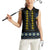 Yellow Ukraine Folk Patterns Women Sleeveless Polo Shirt - Wonder Print Shop