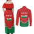 Personalized Bulgaria Liberation Day Couples Matching Off Shoulder Maxi Dress and Long Sleeve Button Shirt Shipka Monument Unity Makes Strength