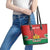 Personalized Bulgaria Liberation Day Leather Tote Bag Shipka Monument Unity Makes Strength