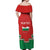 Personalized Bulgaria Liberation Day Off Shoulder Maxi Dress Shipka Monument Unity Makes Strength