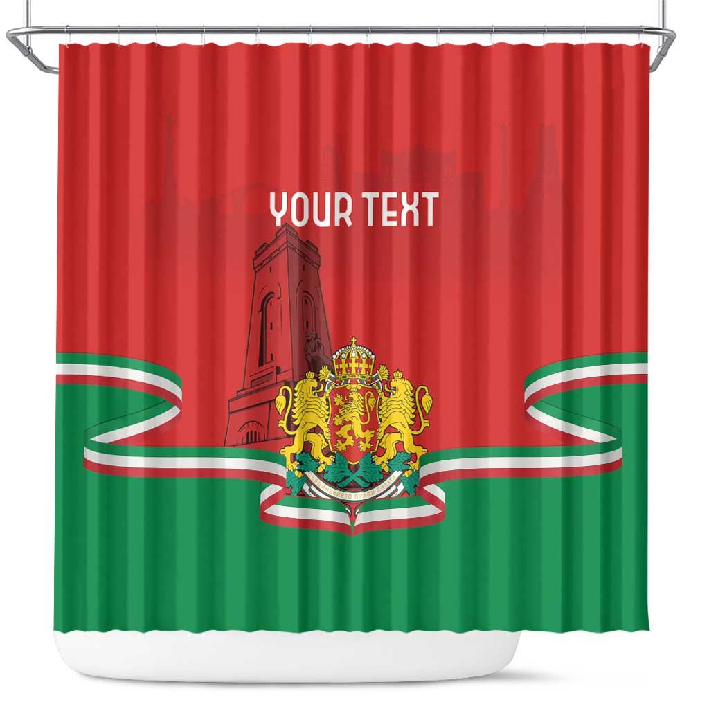 Personalized Bulgaria Liberation Day Shower Curtain Shipka Monument Unity Makes Strength - Wonder Print Shop