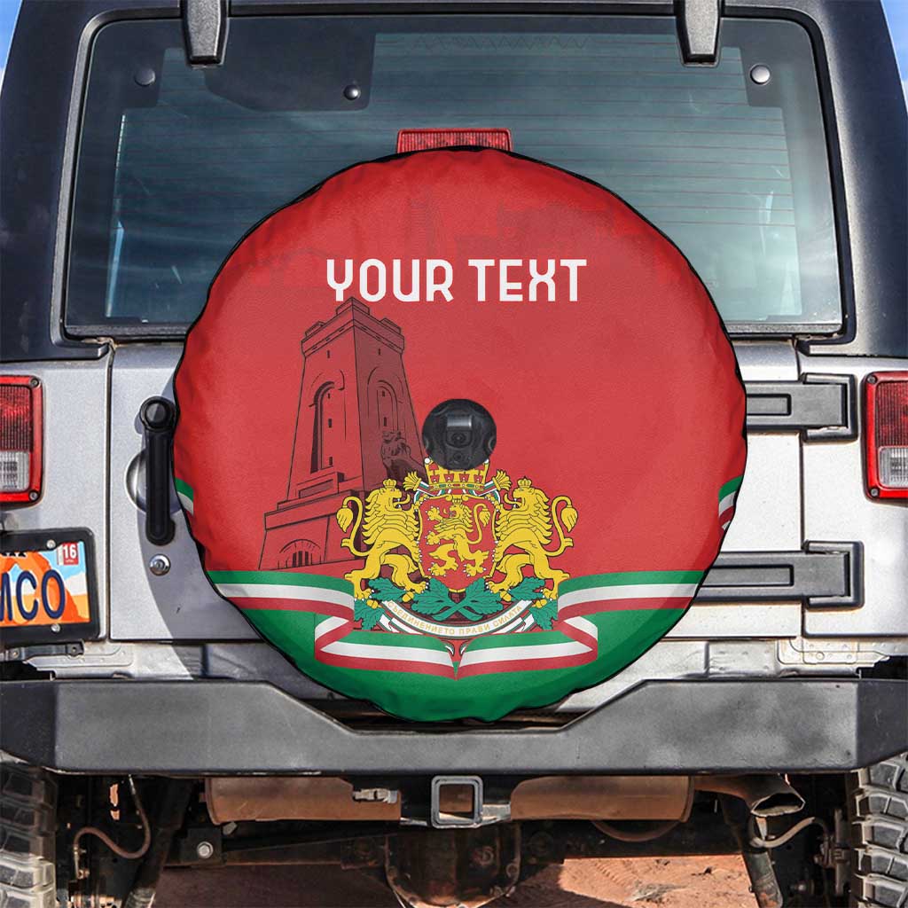 Personalized Bulgaria Liberation Day Spare Tire Cover Shipka Monument Unity Makes Strength - Wonder Print Shop