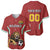 Custom Bulgaria Football Baseball Jersey The Lions Come Champions Red Version