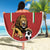 Custom Bulgaria Football Beach Blanket The Lions Come Champions Red Version