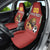 Custom Bulgaria Football Car Seat Cover The Lions Come Champions Red Version