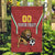 Custom Bulgaria Football Garden Flag The Lions Come Champions Red Version