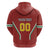 Custom Bulgaria Football Hoodie The Lions Come Champions Red Version