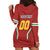 Custom Bulgaria Football Hoodie Dress The Lions Come Champions Red Version