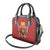 Custom Bulgaria Football Shoulder Handbag The Lions Come Champions Red Version - Wonder Print Shop