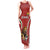 Custom Bulgaria Football Tank Maxi Dress The Lions Come Champions Red Version - Wonder Print Shop