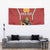 Custom Bulgaria Football Tapestry The Lions Come Champions Red Version - Wonder Print Shop