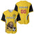 Custom Bulgaria Football Baseball Jersey The Lions Come Champions Yellow Version