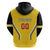 Custom Bulgaria Football Hoodie The Lions Come Champions Yellow Version