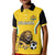 Custom Bulgaria Football Kid Polo Shirt The Lions Come Champions Yellow Version