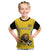 Custom Bulgaria Football Kid T Shirt The Lions Come Champions Yellow Version