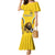 Custom Bulgaria Football Mermaid Dress The Lions Come Champions Yellow Version