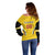 Custom Bulgaria Football Off Shoulder Sweater The Lions Come Champions Yellow Version