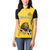 Custom Bulgaria Football Women Polo Shirt The Lions Come Champions Yellow Version - Wonder Print Shop