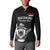 Custom Germany Rugby Button Sweatshirt Black Eagles Special Style