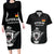 Custom Germany Rugby Couples Matching Long Sleeve Bodycon Dress and Hawaiian Shirt Black Eagles Special Style