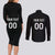 Custom Germany Rugby Couples Matching Long Sleeve Bodycon Dress and Long Sleeve Button Shirt Black Eagles Special Style