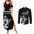 Custom Germany Rugby Couples Matching Summer Maxi Dress and Long Sleeve Button Shirt Black Eagles Special Style