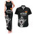 Custom Germany Rugby Couples Matching Tank Maxi Dress and Hawaiian Shirt Black Eagles Special Style