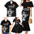 Custom Germany Rugby Family Matching Mermaid Dress and Hawaiian Shirt Black Eagles Special Style