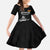 Custom Germany Rugby Family Matching Off The Shoulder Long Sleeve Dress and Hawaiian Shirt Black Eagles Special Style